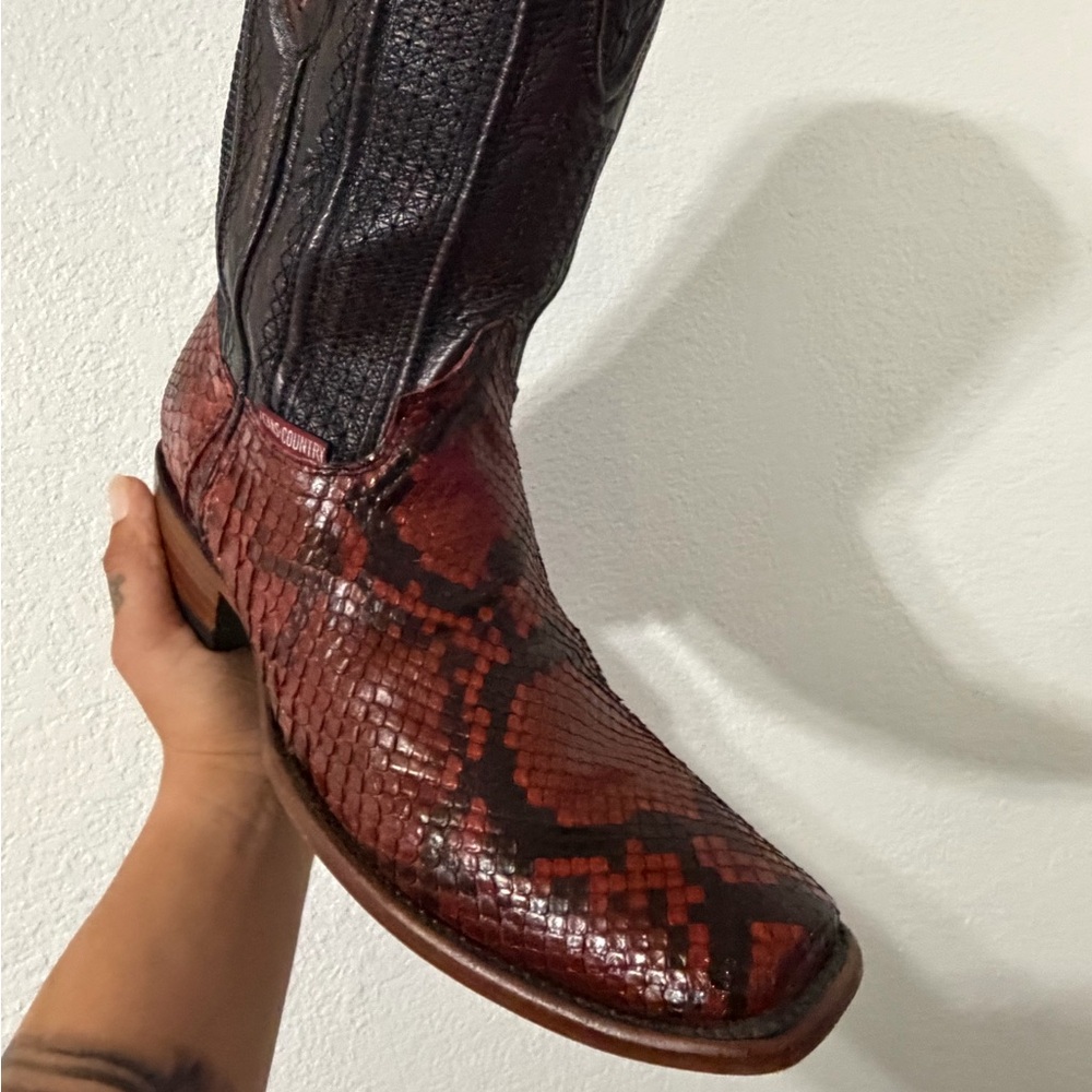 Texas Country Western Boots Box
